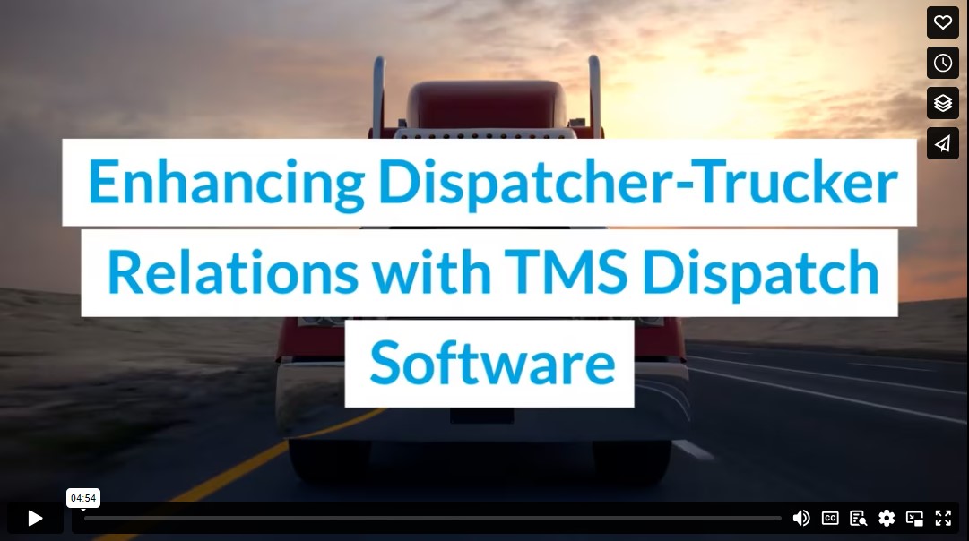 Enhancing Dispatcher-Trucker Relations with TMS Dispatch Software